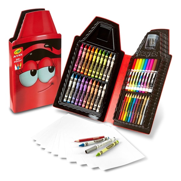 Crayola Art Kit 50 Pieces New In Shrink Wrap - Picture 2 of 3